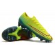 Kopačky Nike Mercurial Vapor 13 Elite FG Neon Zelená Modrý