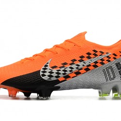 Kopačky Nike Mercurial Vapor 13 Elite FG oranžový Stříbrný