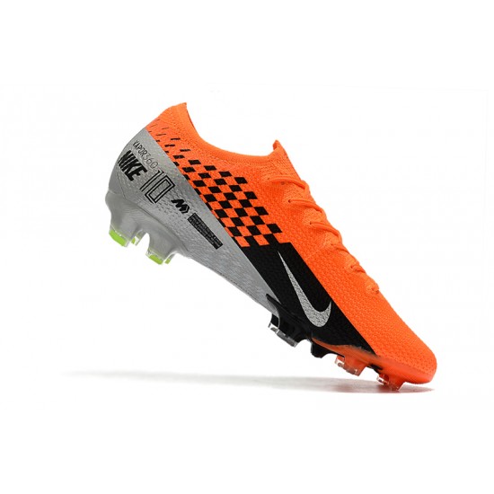 Kopačky Nike Mercurial Vapor 13 Elite FG oranžový Stříbrný