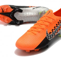 Kopačky Nike Mercurial Vapor 13 Elite FG oranžový Stříbrný