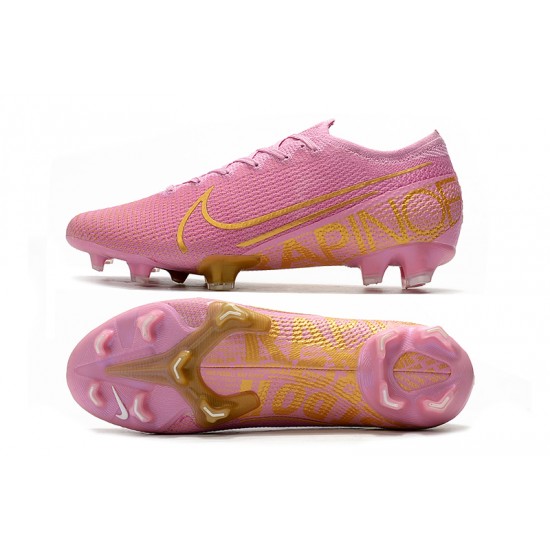 Kopačky Nike Mercurial Vapor 13 Elite FG Růžový Zlatý