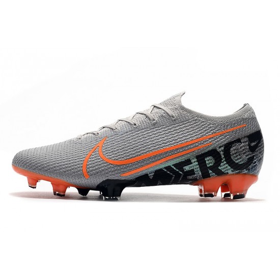 Kopačky Nike Mercurial Vapor 13 Elite FG Stříbrný