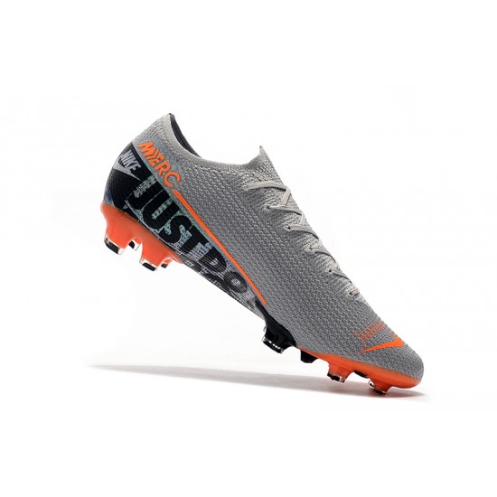 Kopačky Nike Mercurial Vapor 13 Elite FG Stříbrný