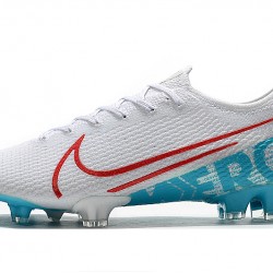 Kopačky Nike Mercurial Vapor 13 Elite FG Bílý Modrý Zelená