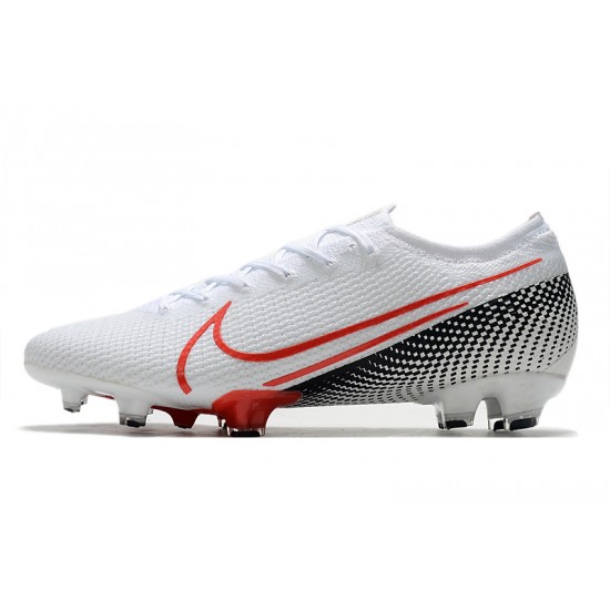 Kopačky Nike Mercurial Vapor 13 Elite FG Bílý Červené