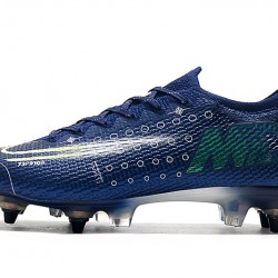 Kopačky Nike Mercurial Vapor 13 Elite SG-PRO AC Tmavě modrá Bílý