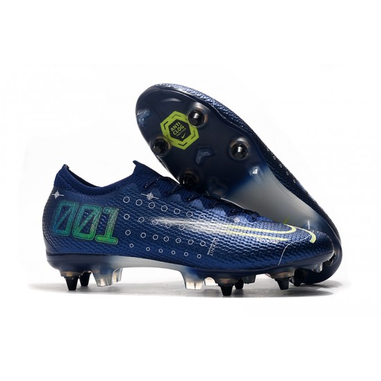 Kopačky Nike Mercurial Vapor 13 Elite SG-PRO AC Tmavě modrá Bílý