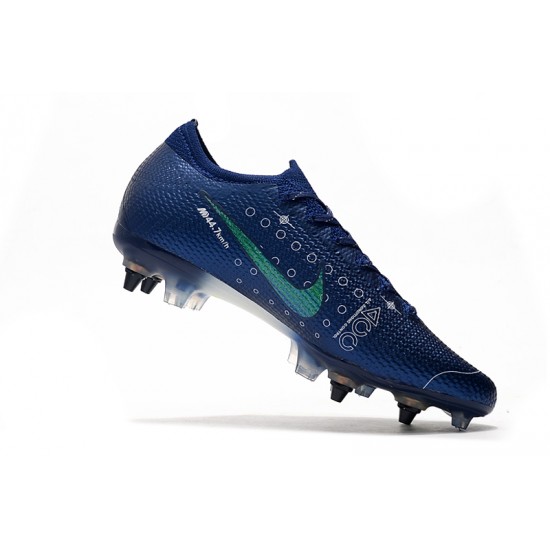 Kopačky Nike Mercurial Vapor 13 Elite SG-PRO AC Tmavě modrá Bílý