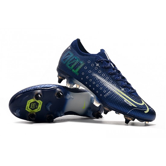 Kopačky Nike Mercurial Vapor 13 Elite SG-PRO AC Tmavě modrá Bílý