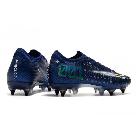 Kopačky Nike Mercurial Vapor 13 Elite SG-PRO AC Tmavě modrá Bílý