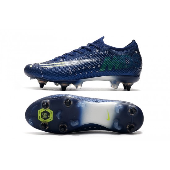 Kopačky Nike Mercurial Vapor 13 Elite SG-PRO AC Tmavě modrá Bílý