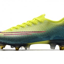 Kopačky Nike Mercurial Vapor 13 Elite SG-PRO AC Neon Zelená Modrý