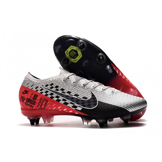 Kopačky Nike Mercurial Vapor 13 Elite SG-PRO AC Stříbrný Červené