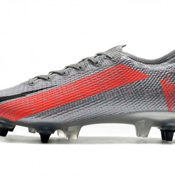 Kopačky Nike Mercurial Vapor 13 Elite SG-PRO AC MetVšechnoic Stříbrný Červené