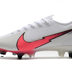 Kopačky Nike Mercurial Vapor 13 Elite SG-PRO AC Bílý Růžový Modrý