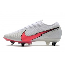 Kopačky Nike Mercurial Vapor 13 Elite SG-PRO AC Bílý Růžový Modrý