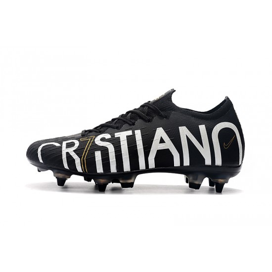 Kopačky Nike Mercurial Vapor Fury VII Elite CR7 SE SG Černá Bílý