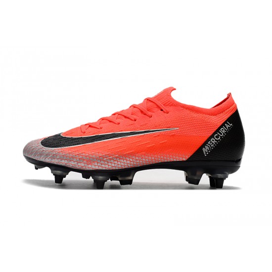 Kopačky Nike Mercurial Vapor VI Elite CR7 SG AC oranžový Stříbrný