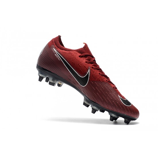 Kopačky Nike Mercurial Vapor VI Elite SG AC Víno Červené