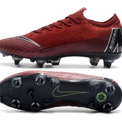 Kopačky Nike Mercurial Vapor VI Elite SG AC Víno Červené