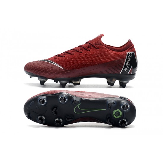 Kopačky Nike Mercurial Vapor VI Elite SG AC Víno Červené