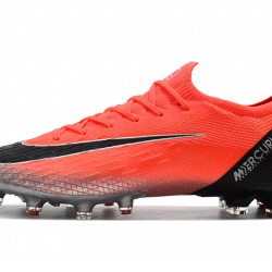 Kopačky Nike Mercurial Vapor VII Elite CR7 AG oranžový Stříbrný