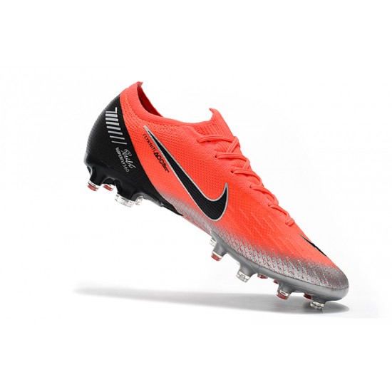 Kopačky Nike Mercurial Vapor VII Elite CR7 AG oranžový Stříbrný