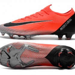 Kopačky Nike Mercurial Vapor VII Elite CR7 FG oranžový Stříbrný