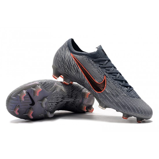 Kopačky Nike Mercurial Vapor VII Elite FG Šedá oranžový