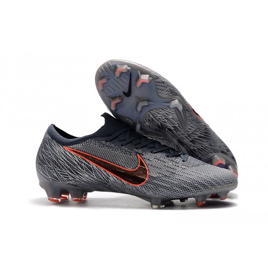 Kopačky Nike Mercurial Vapor VII Elite FG Šedá oranžový