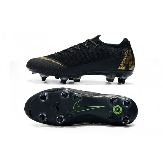 Kopačky Nike Mercurial Vapor VII Elite SG AC Černá Zlatý