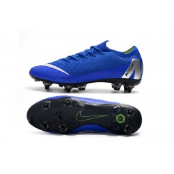 Kopačky Nike Mercurial Vapor VII Elite SG AC Modrý Stříbrný