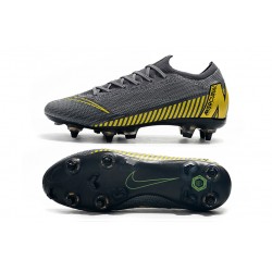 Kopačky Nike Mercurial Vapor VII Elite SG AC Dark Šedá Žlutá