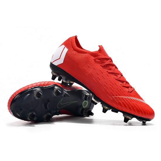 Kopačky Nike Mercurial Vapor VII Elite SG AC Červené Bílý