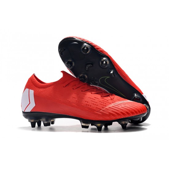 Kopačky Nike Mercurial Vapor VII Elite SG AC Červené Bílý