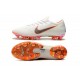 Kopačky Nike Mercurial Vapor XII Elite AG Bílý Stříbrný oranžový