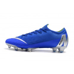 Kopačky Nike Mercurial Vapor XII Elite FG Modrý Stříbrný