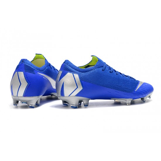 Kopačky Nike Mercurial Vapor XII Elite FG Modrý Stříbrný