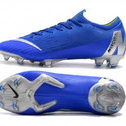 Kopačky Nike Mercurial Vapor XII Elite FG Modrý Stříbrný