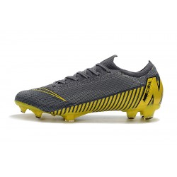 Kopačky Nike Mercurial Vapor XII Elite FG Dark Šedá Žlutá