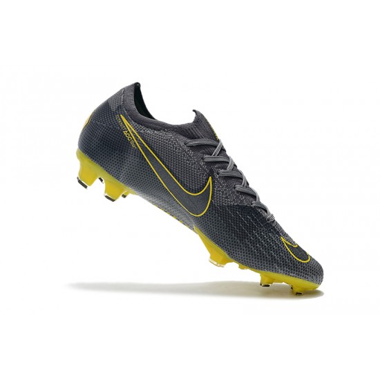 Kopačky Nike Mercurial Vapor XII Elite FG Dark Šedá Žlutá