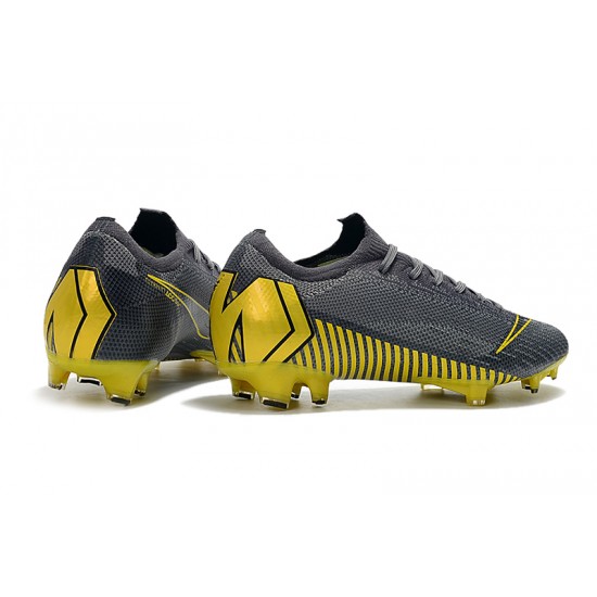 Kopačky Nike Mercurial Vapor XII Elite FG Dark Šedá Žlutá