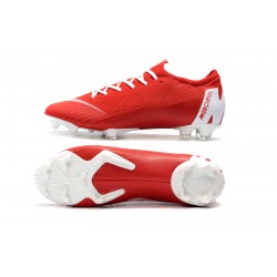 Kopačky Nike Mercurial Vapor XII Elite FG Červené Bílý