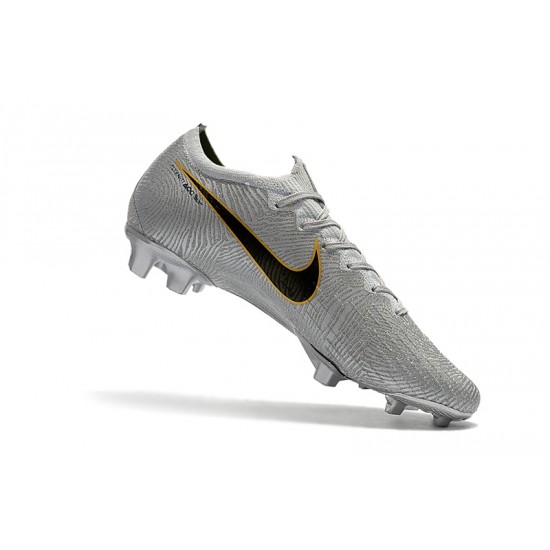 Kopačky Nike Mercurial Vapor XII Elite FG Stříbrný