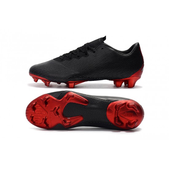 Kopačky Nike Mercurial Vapor XII PRO FG Černá Červené