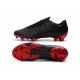 Kopačky Nike Mercurial Vapor XII PRO FG Černá Červené