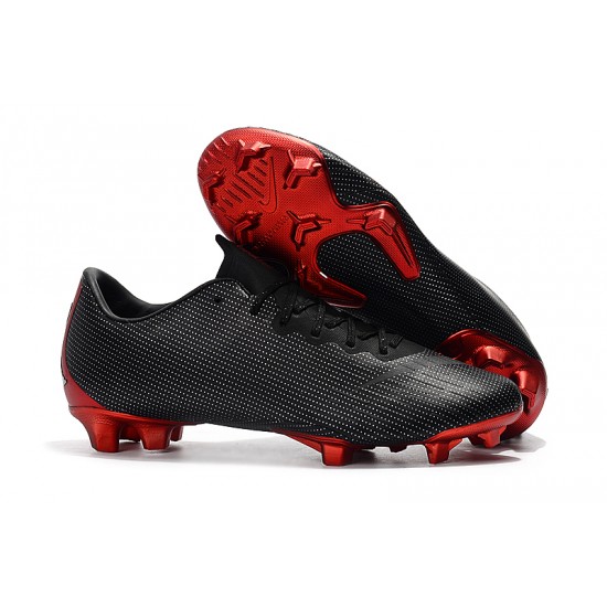 Kopačky Nike Mercurial Vapor XII PRO FG Černá Červené