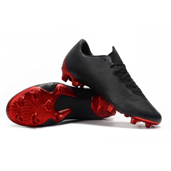 Kopačky Nike Mercurial Vapor XII PRO FG Černá Červené