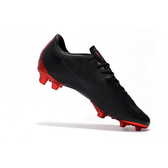 Kopačky Nike Mercurial Vapor XII PRO FG Černá Červené