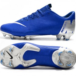 Kopačky Nike Mercurial Vapor XII PRO FG Modrý Stříbrný